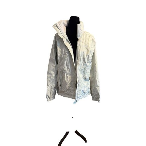 The North Face Women’s XL White Nylon Mesh Lined Jacket NF0A2VCU F19 Windbreaker - Picture 1 of 8